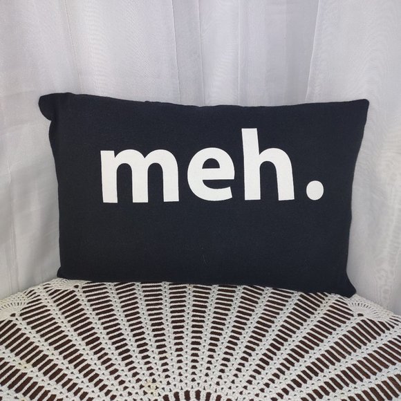 Rag Frog Revival  MEH Throw pillow COVER ONLY size 11"x14" - Picture 4 of 4